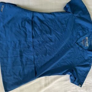 XS greys anatomy scrub top